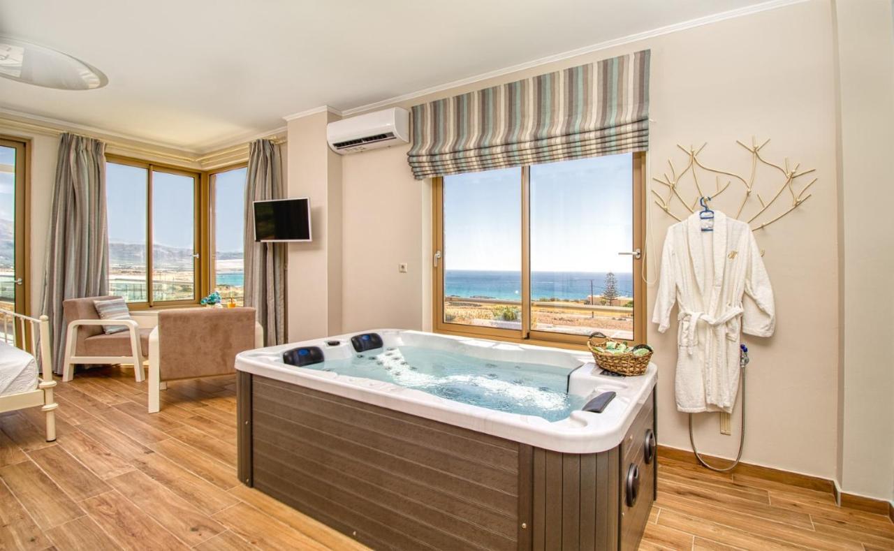 Luxuryvillaschania Kore-Falasarna Beach Exterior foto
